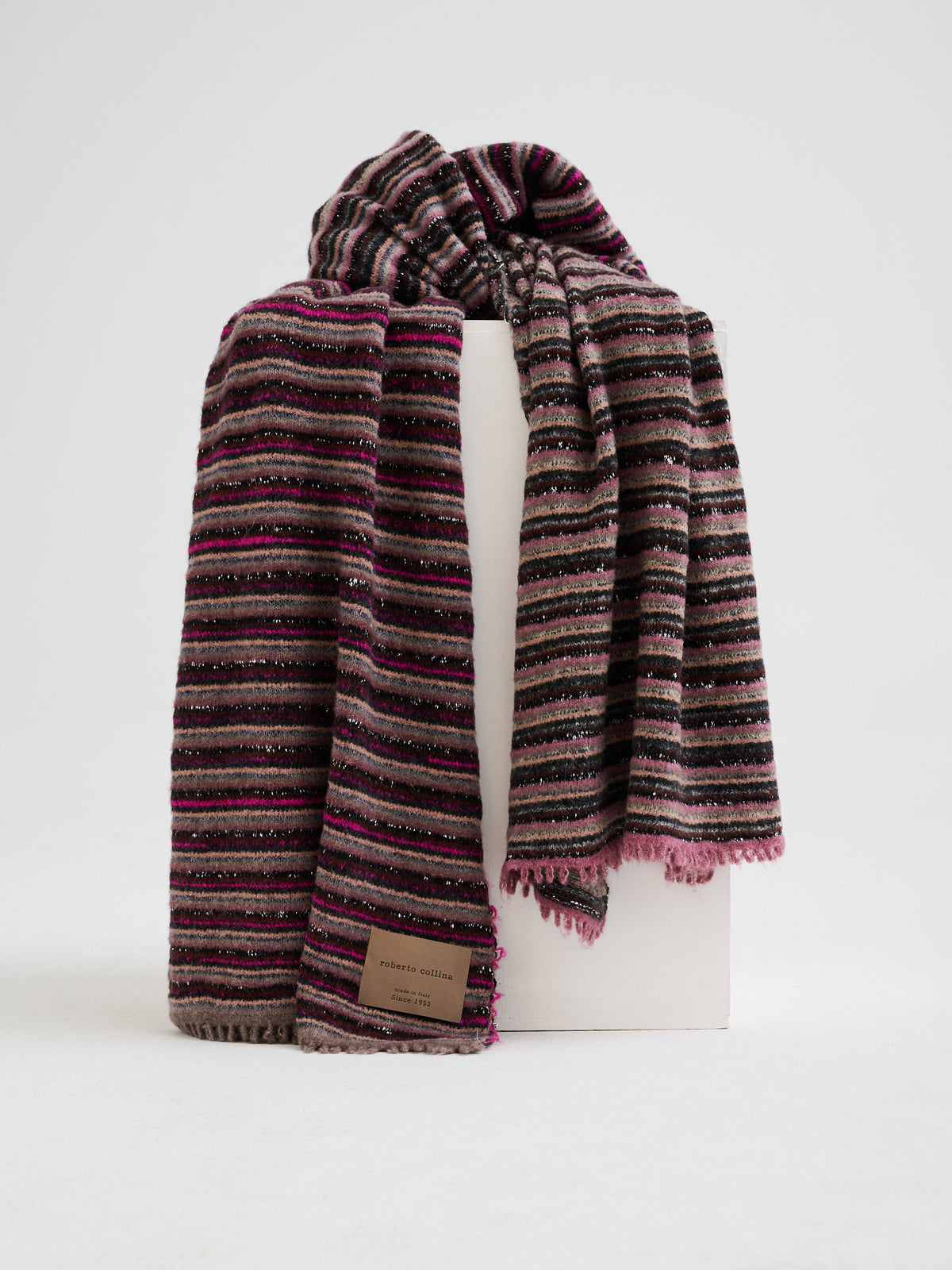 Multicolour Archive Yarn Blanket
