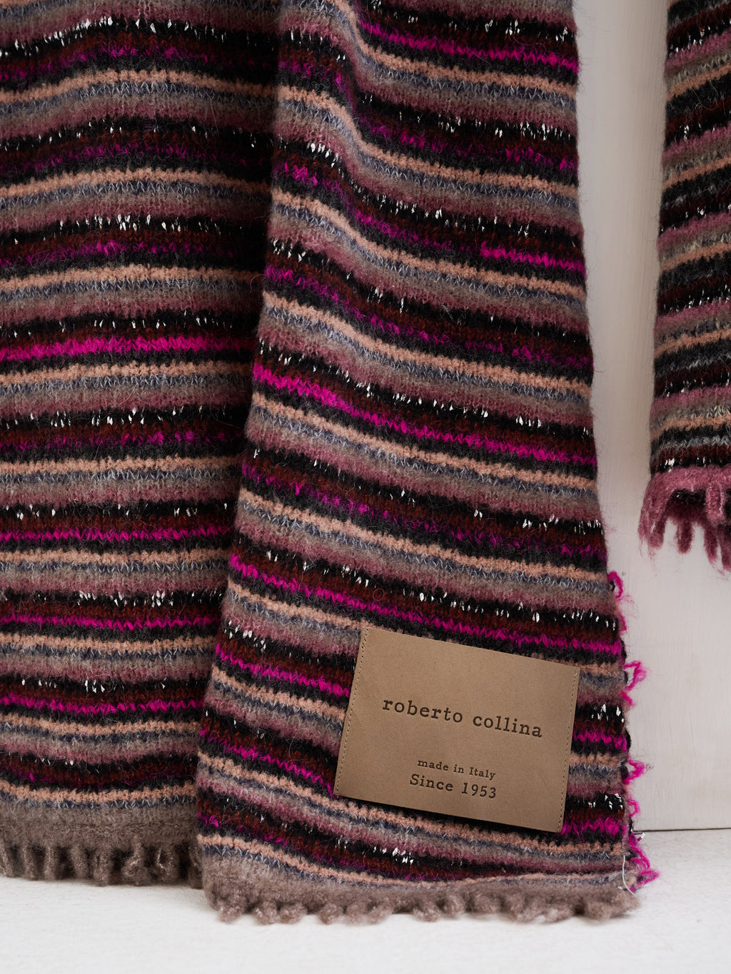 Multicolour Archive Yarn Blanket
