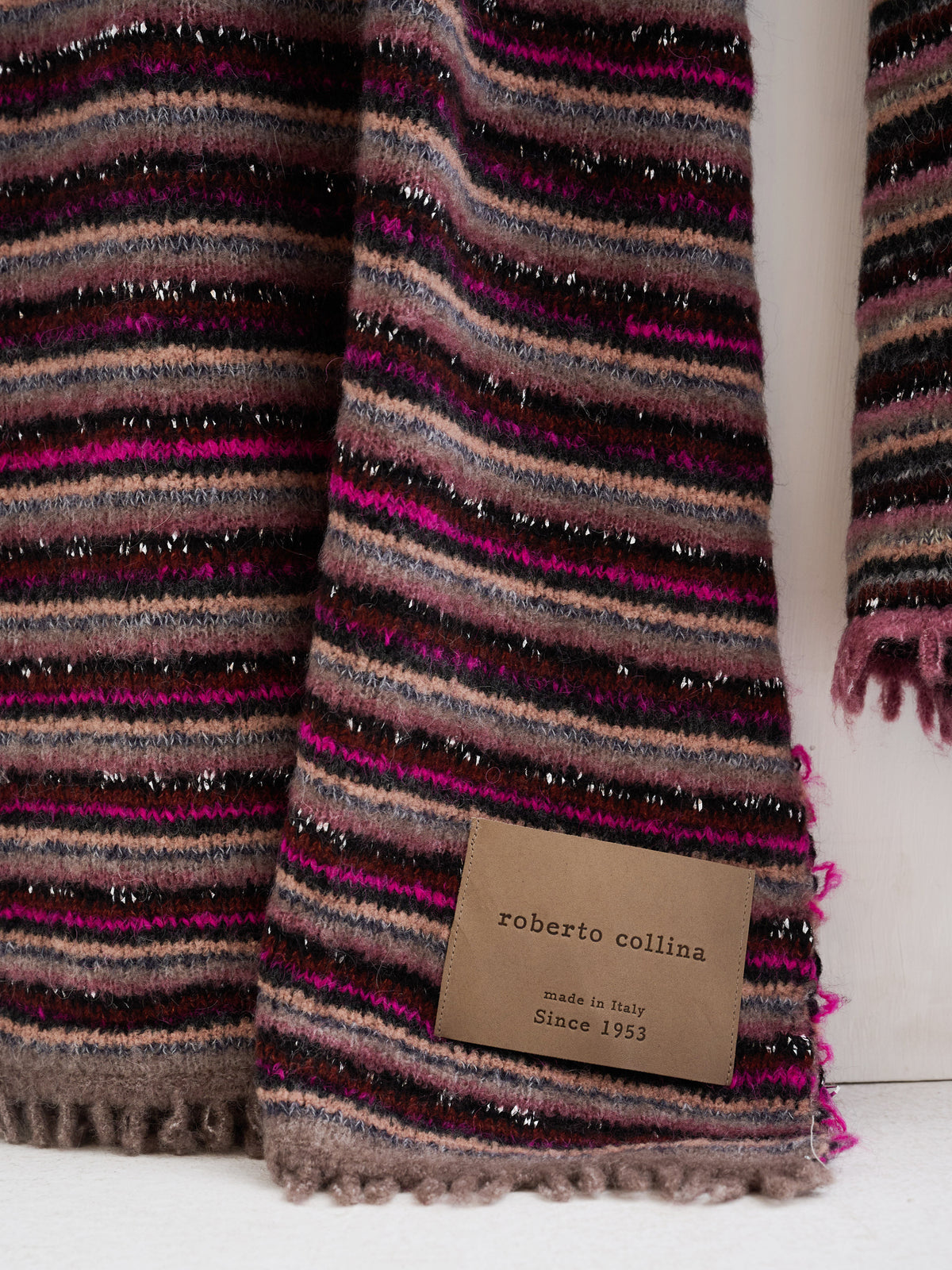 Multicolour Archive Yarn Blanket