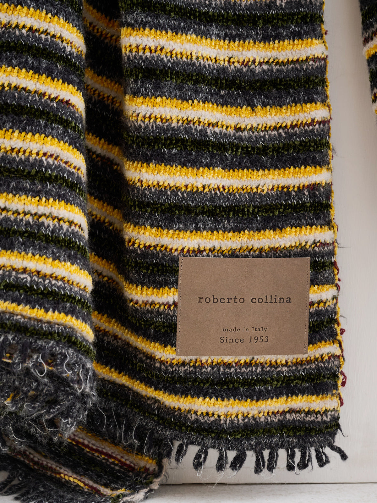 Multicolour Archive Yarn Blanket