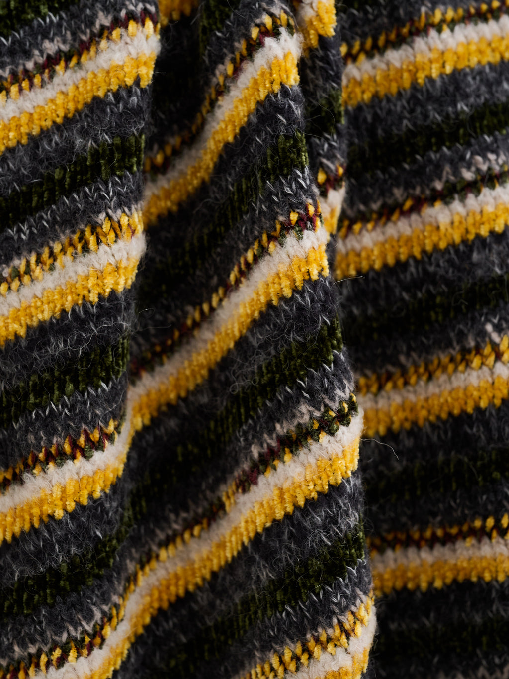 Multicolour Archive Yarn Blanket
