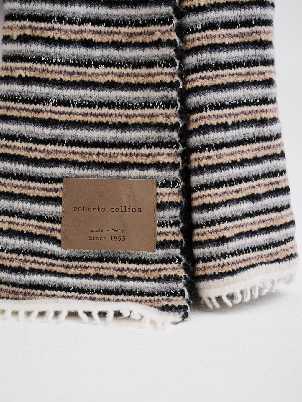 Multicolour Archive Yarn Blanket