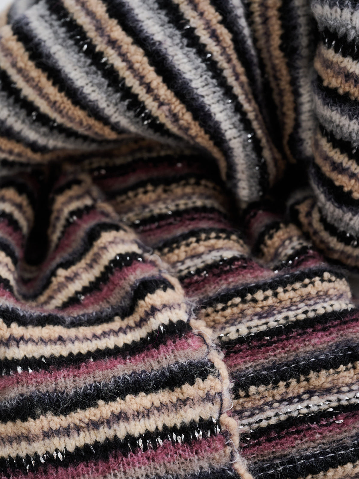 Multicolour Archive Yarn Blanket
