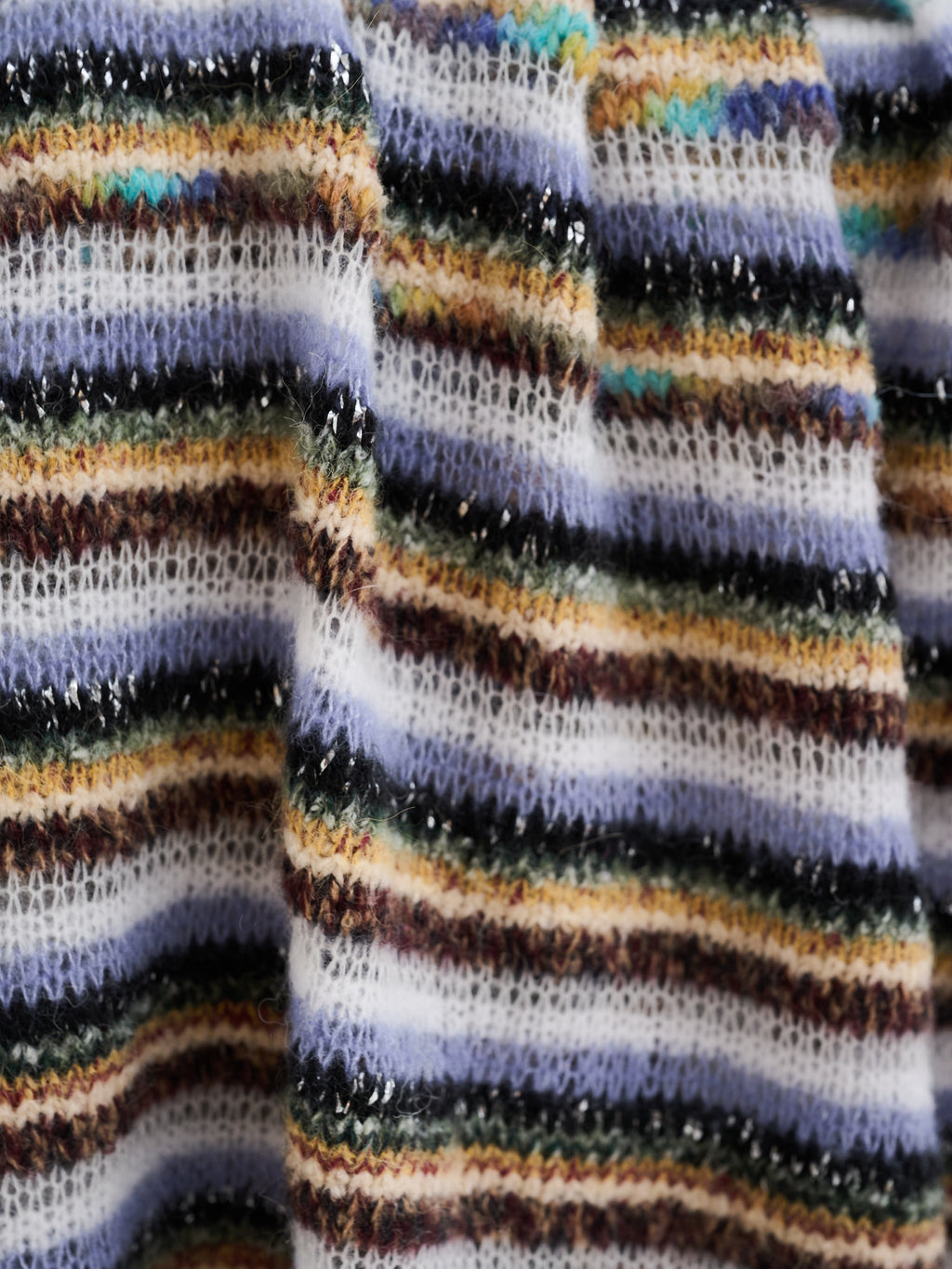 Multicolour Archive Yarn Blanket