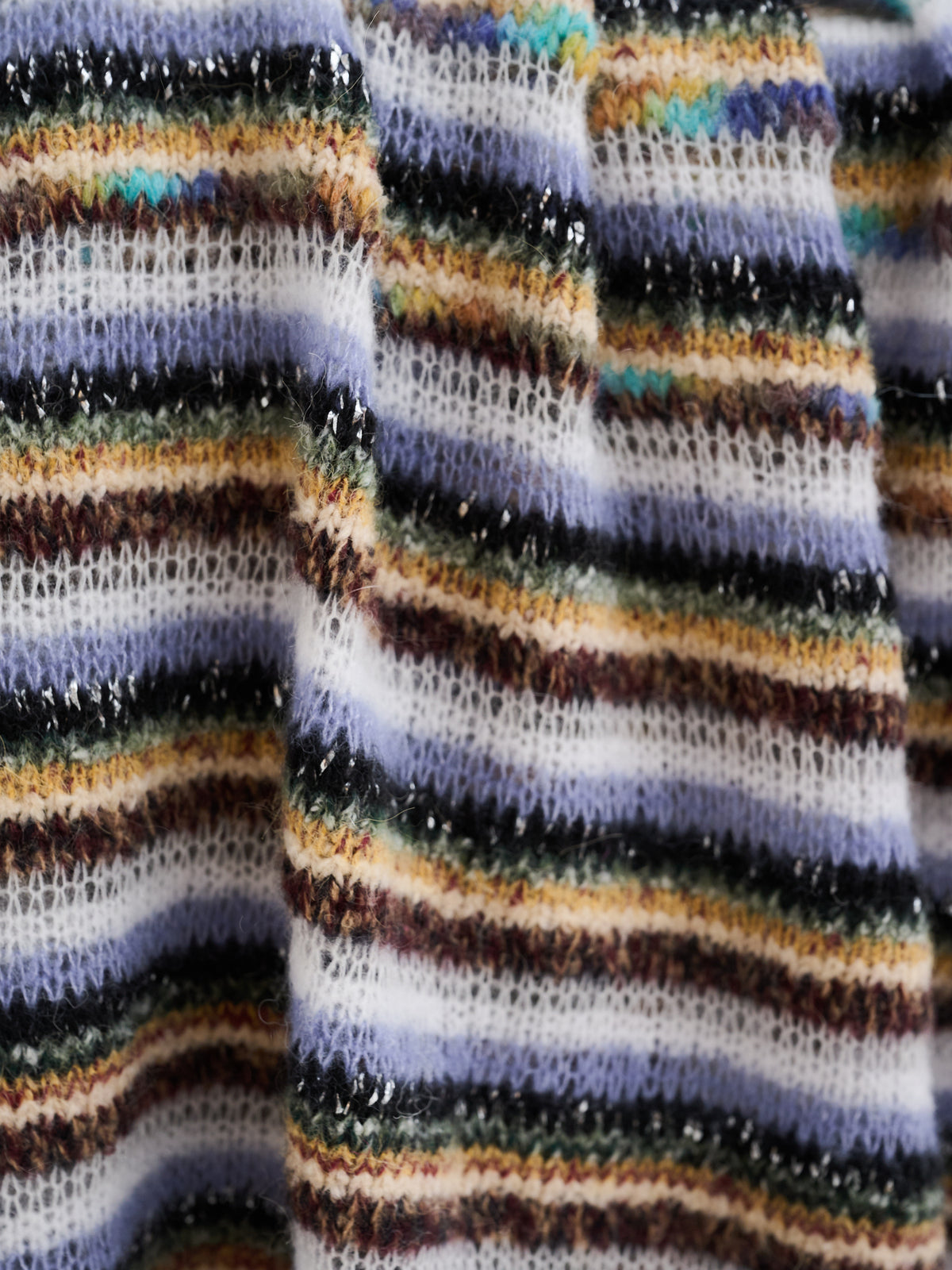 Multicolour Archive Yarn Blanket