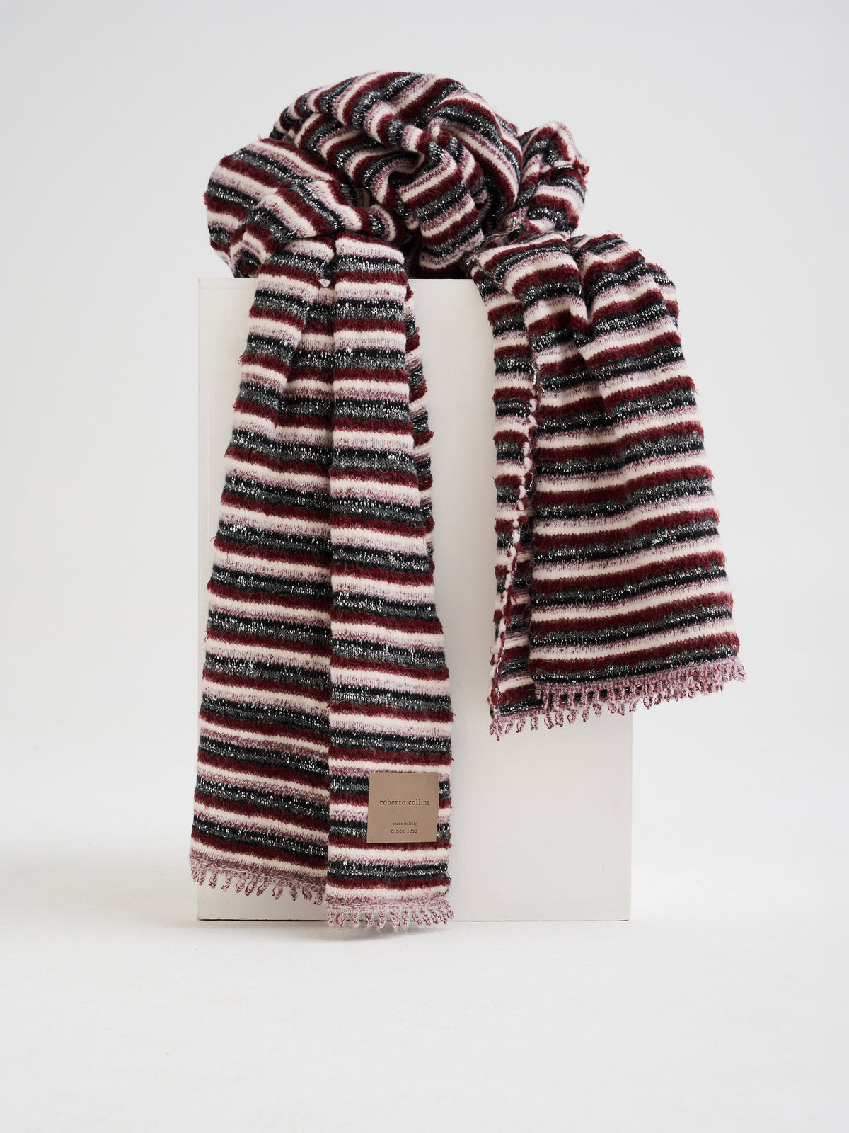 Multicolour Archive Yarn Blanket