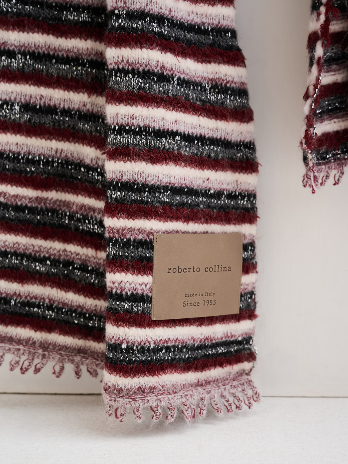 Multicolour Archive Yarn Blanket