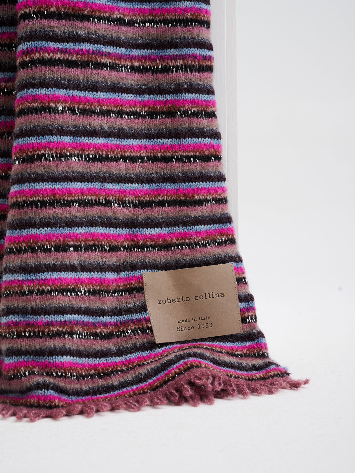 Multicolour Archive Yarn Blanket