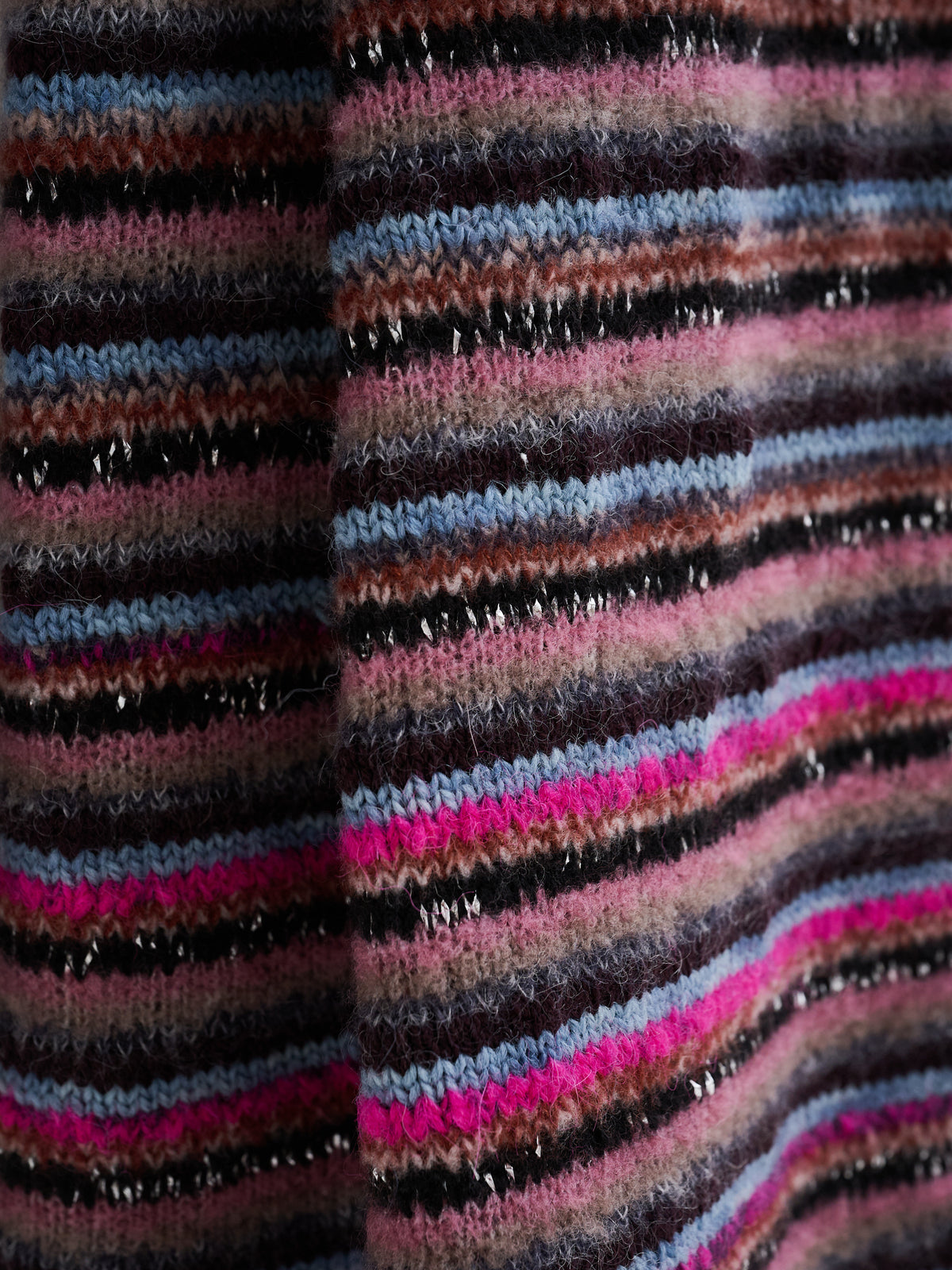 Multicolour Archive Yarn Blanket