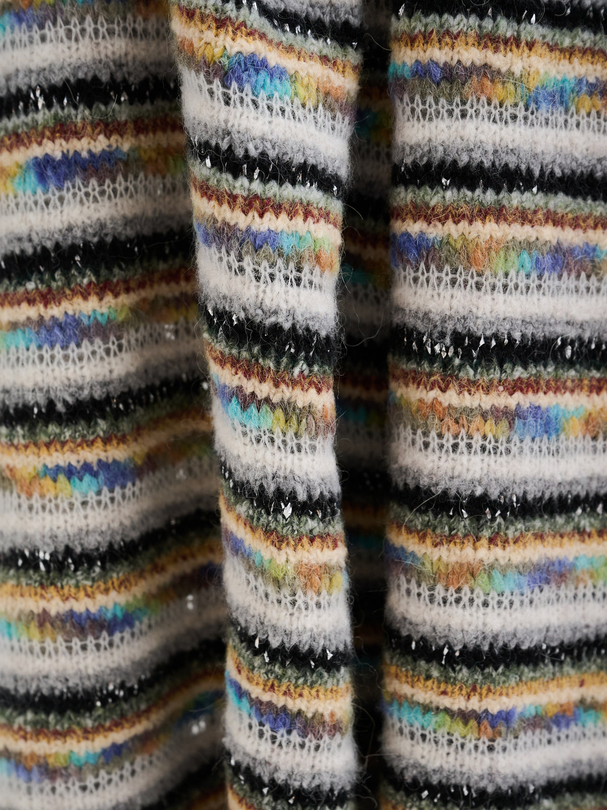 Multicolour Archive Yarn Blanket