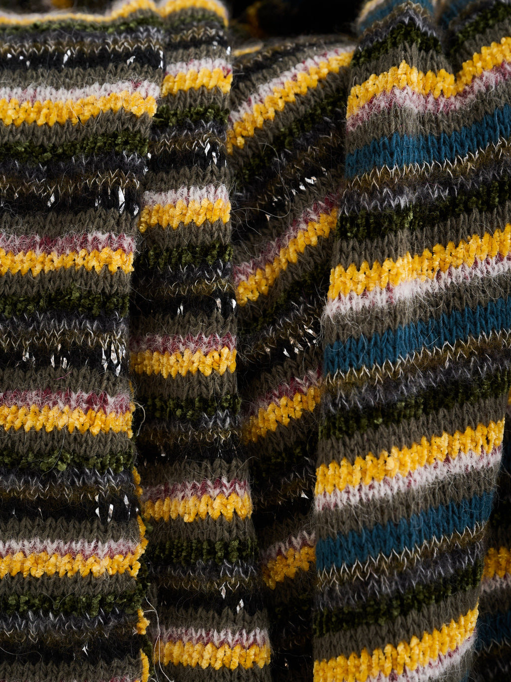 Multicolour Archive Yarn Blanket