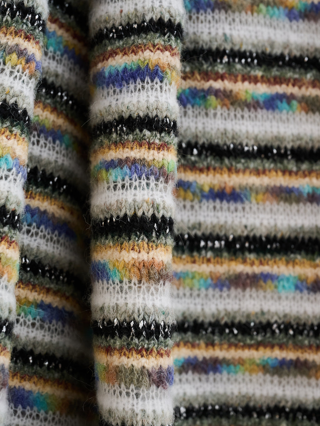 Multicolour Archive Yarn Blanket