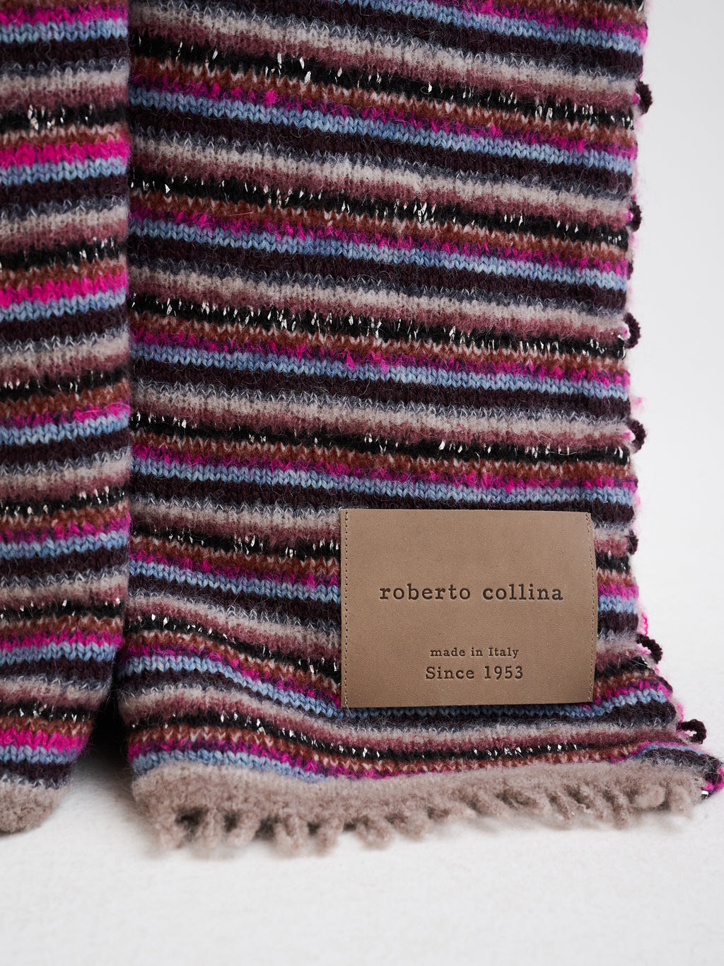 Multicolour Archive Yarn Blanket