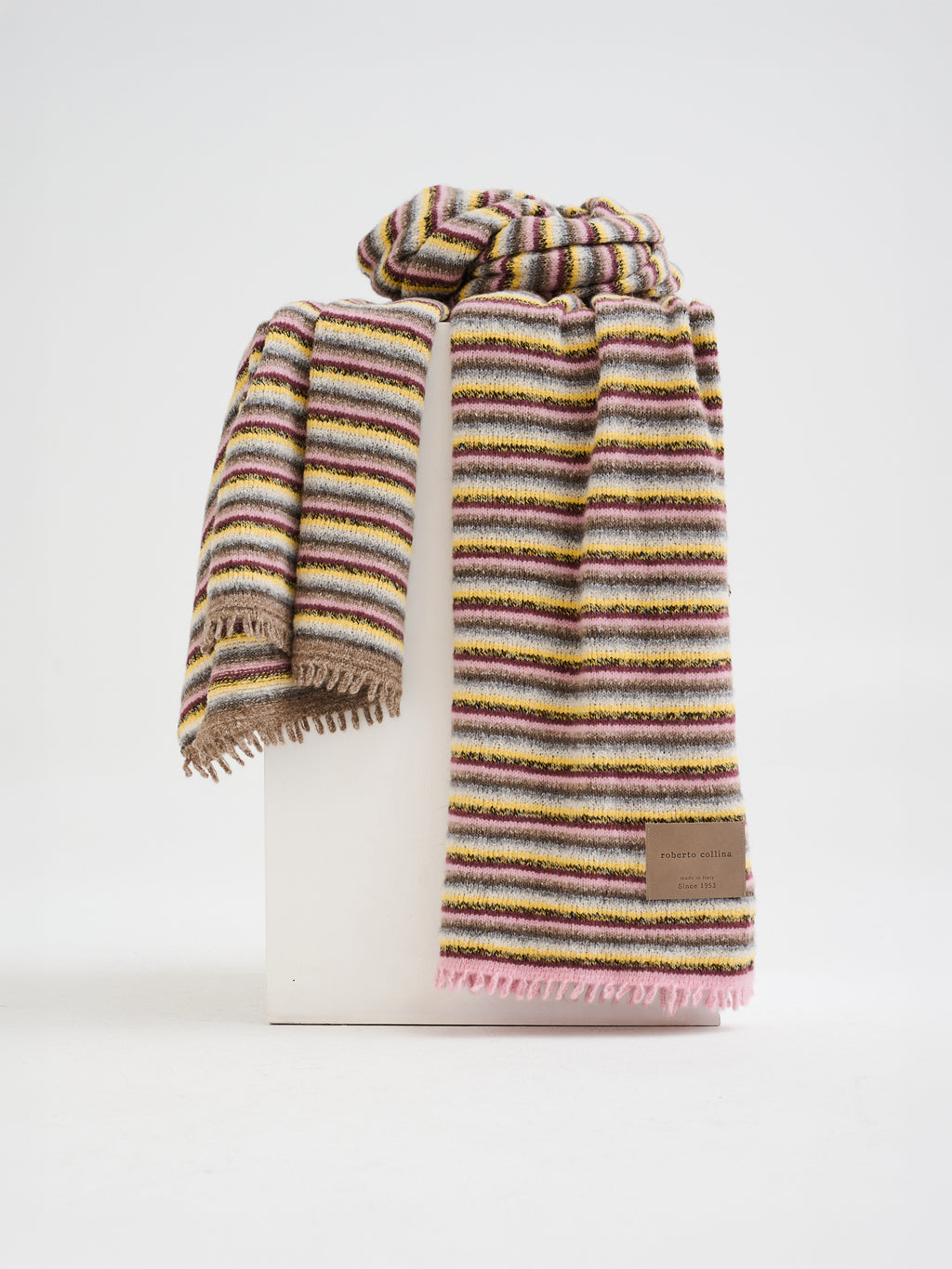 Multicolour Archive Yarn Blanket