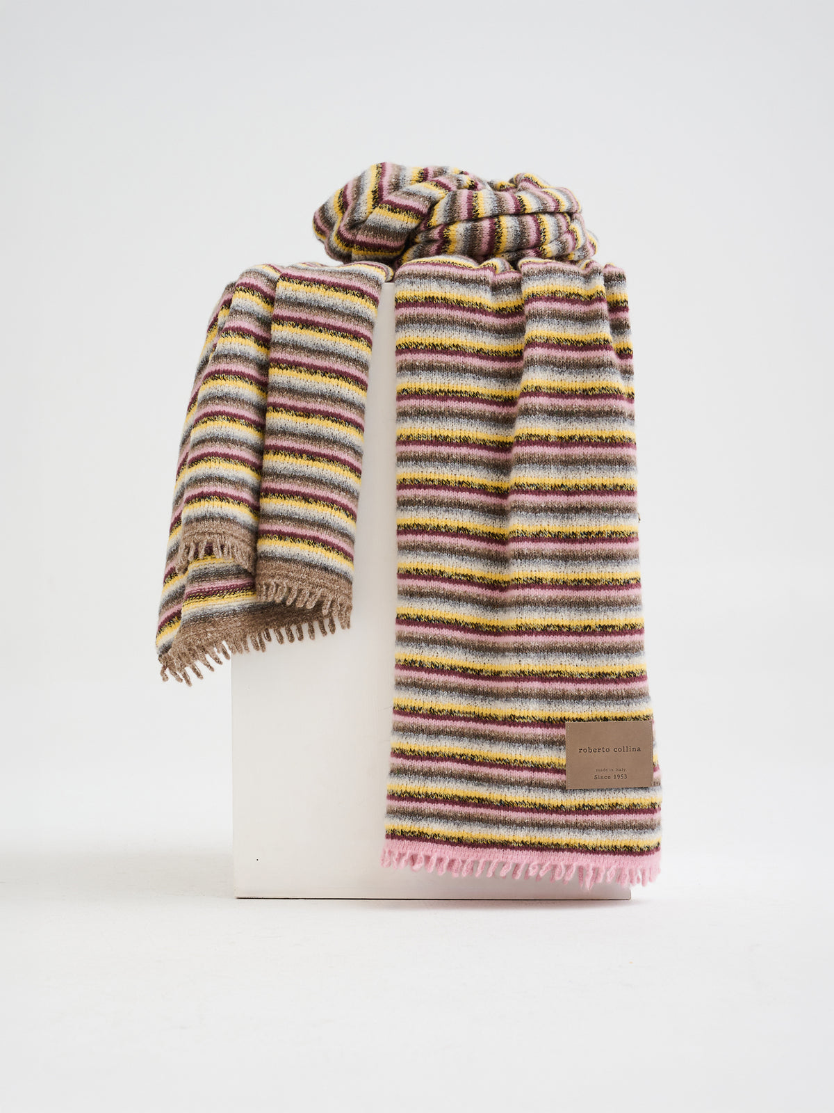 Multicolour Archive Yarn Blanket