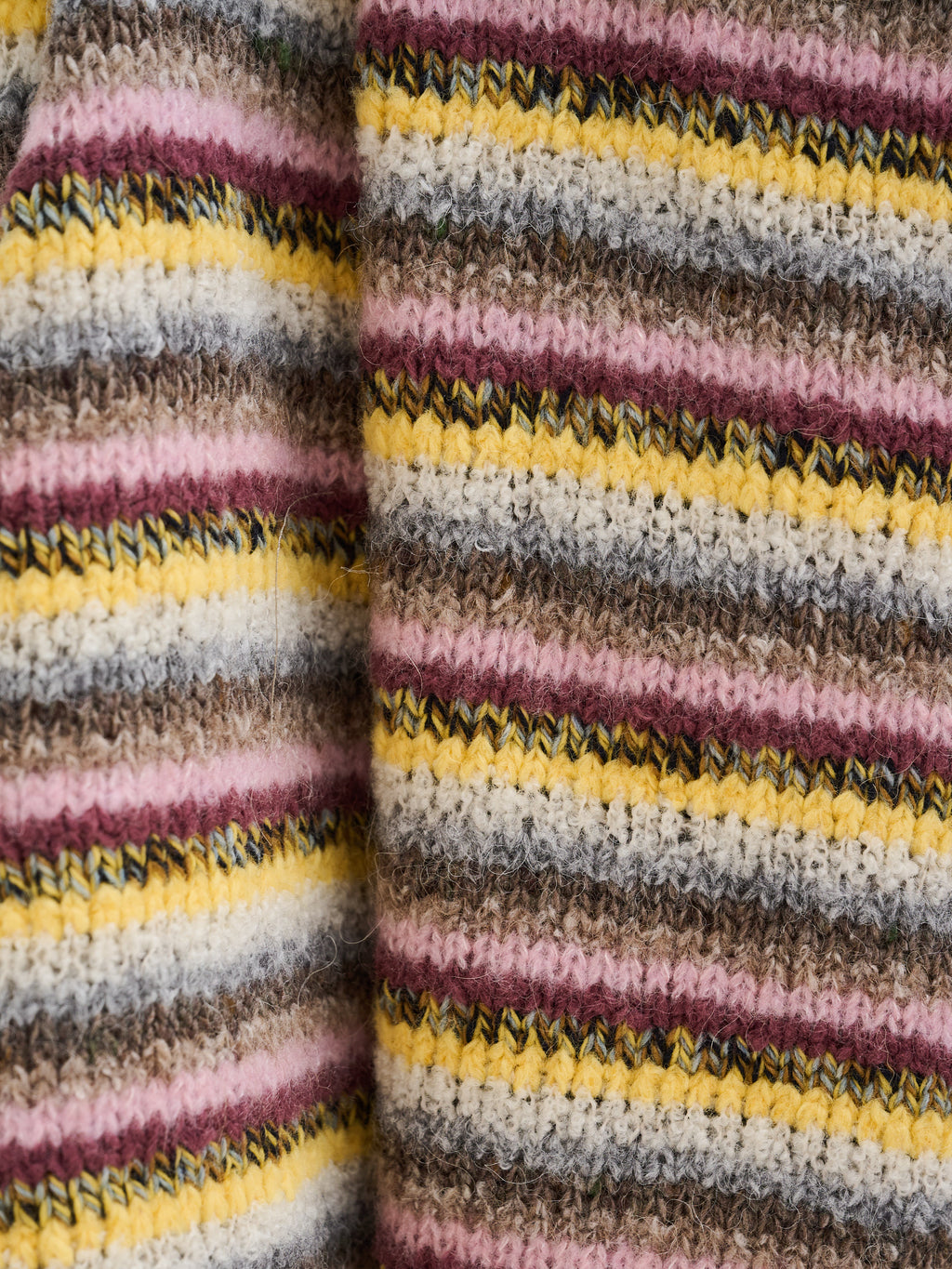 Multicolour Archive Yarn Blanket
