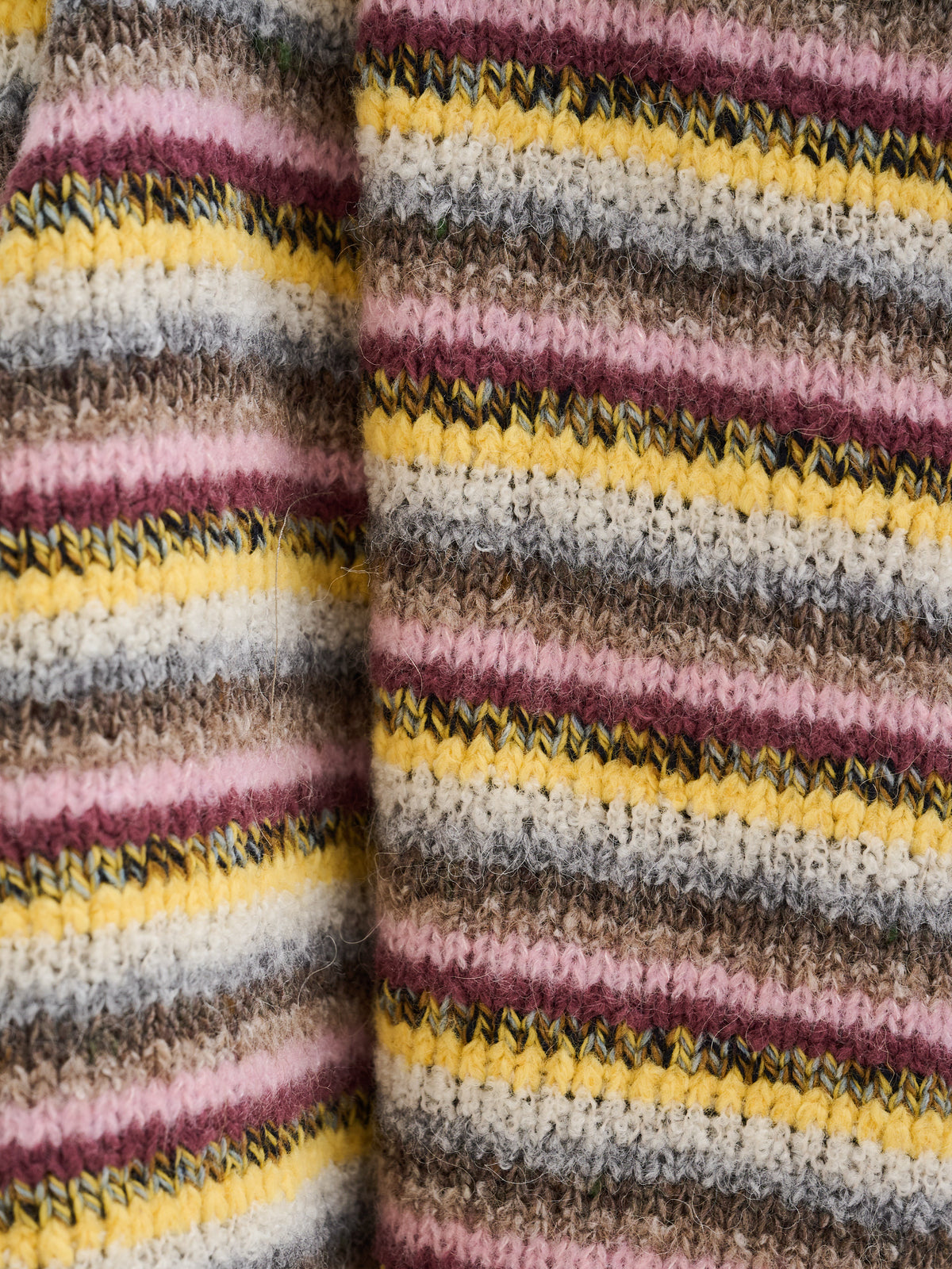 Multicolour Archive Yarn Blanket