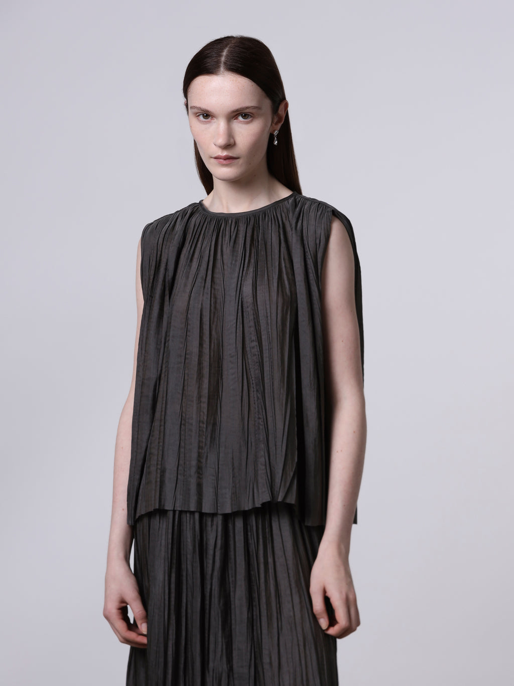 Plissé top