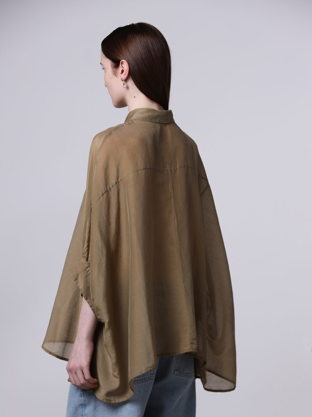 Short sleeves oversized shirt