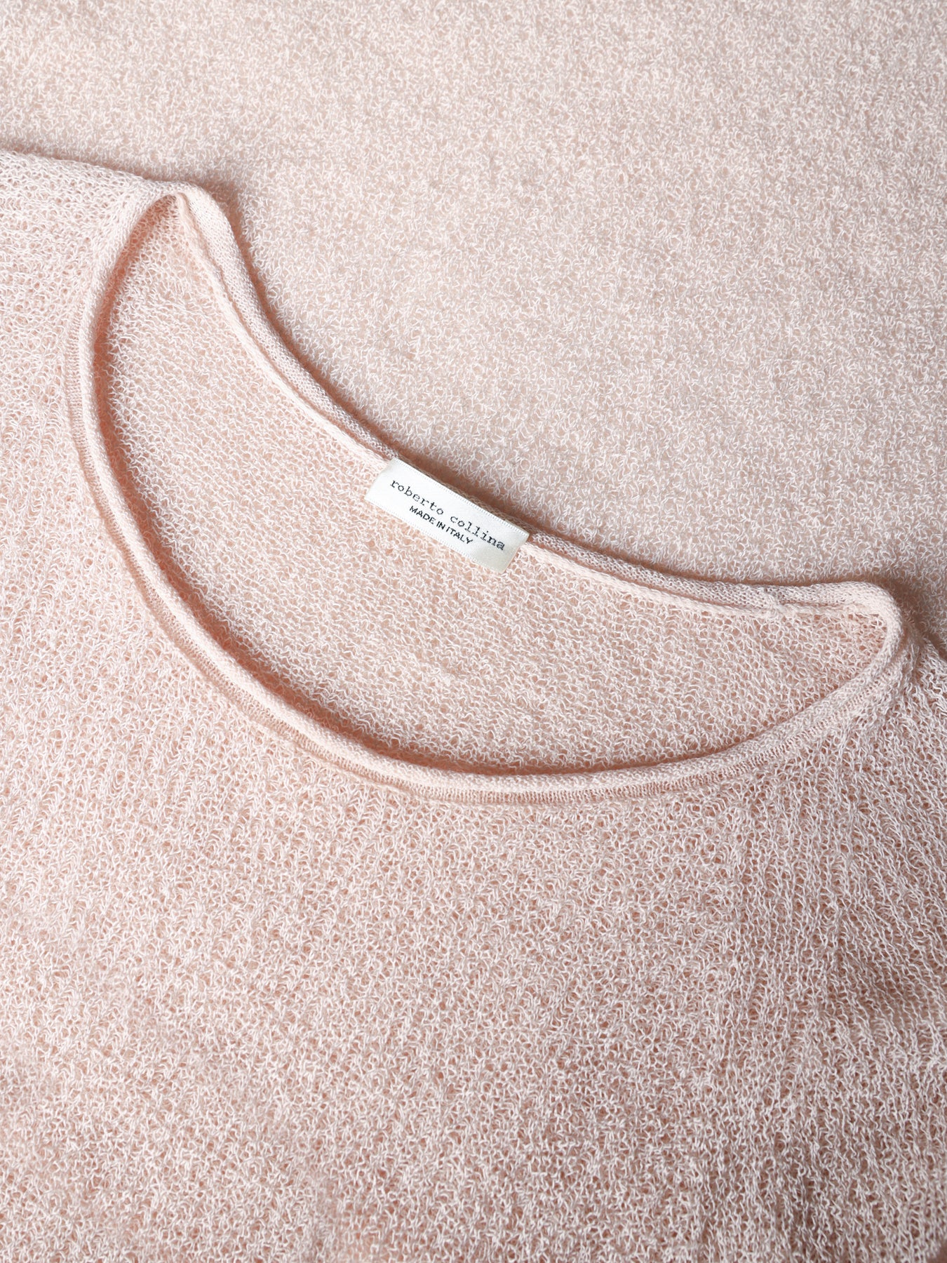 Openwork Lace-Effect sweater