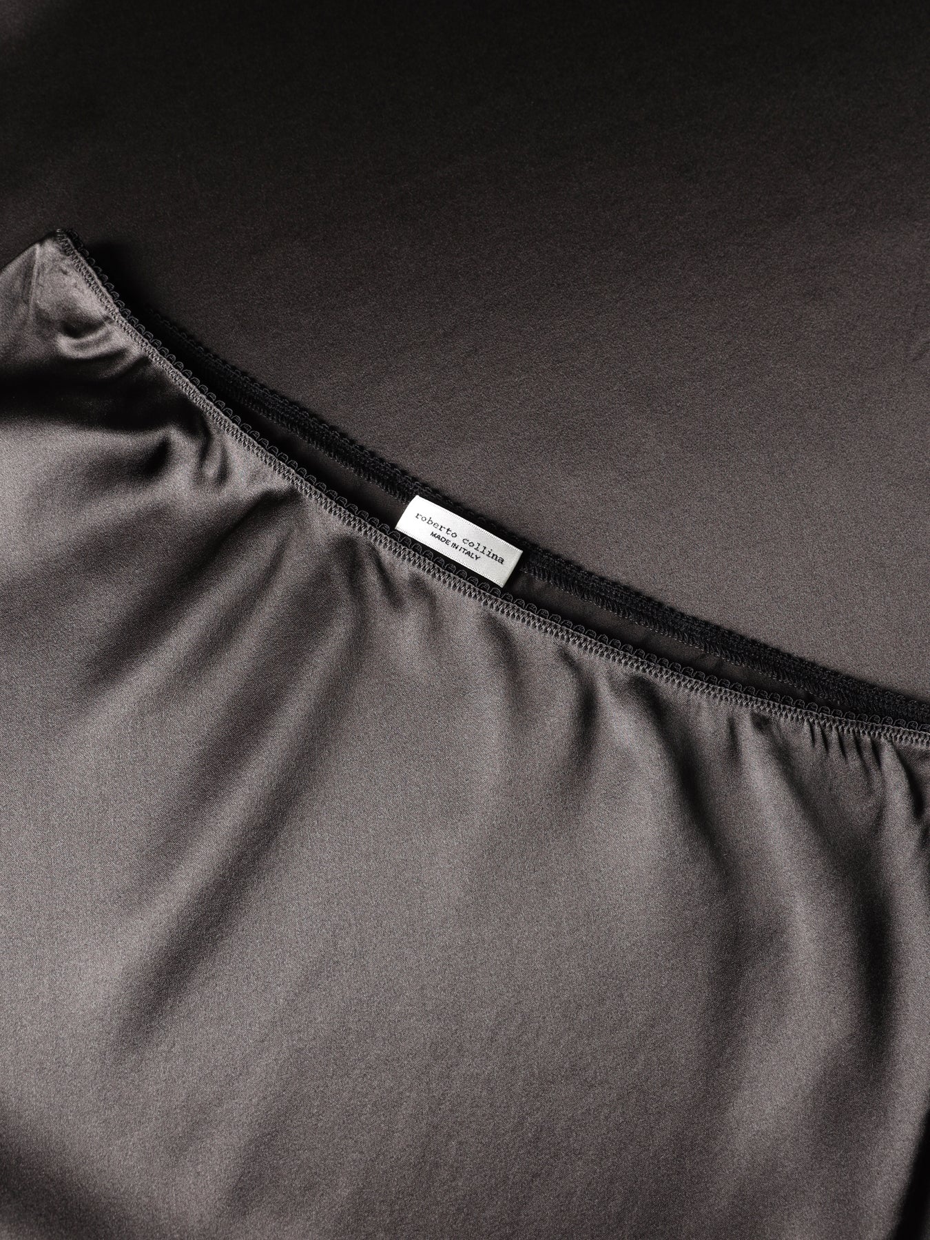 Silk longuette skirt