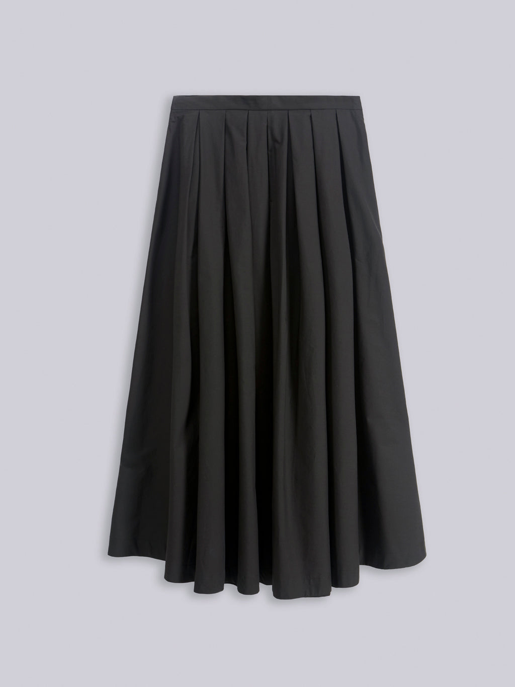 Gonna ampia a pieghe