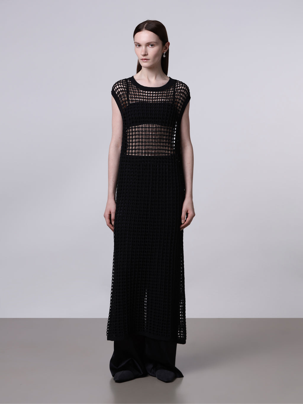 Open-knit dress