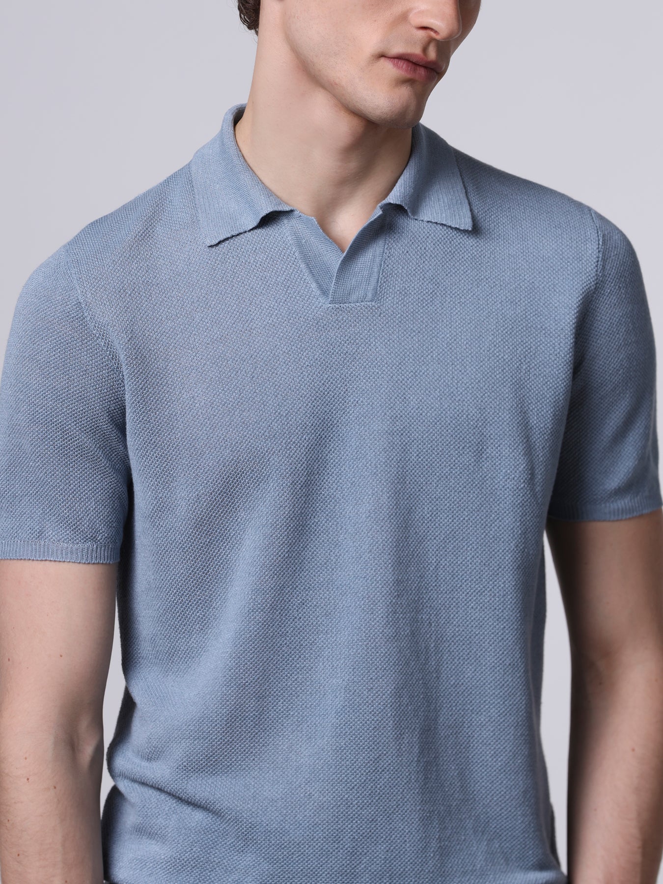 Linen polo