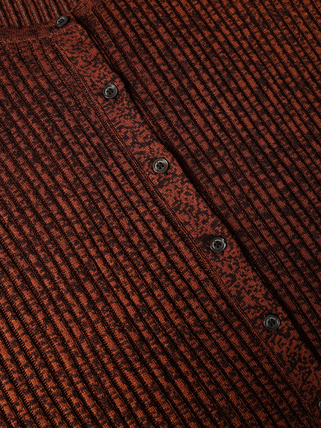 Openwork knit cardigan