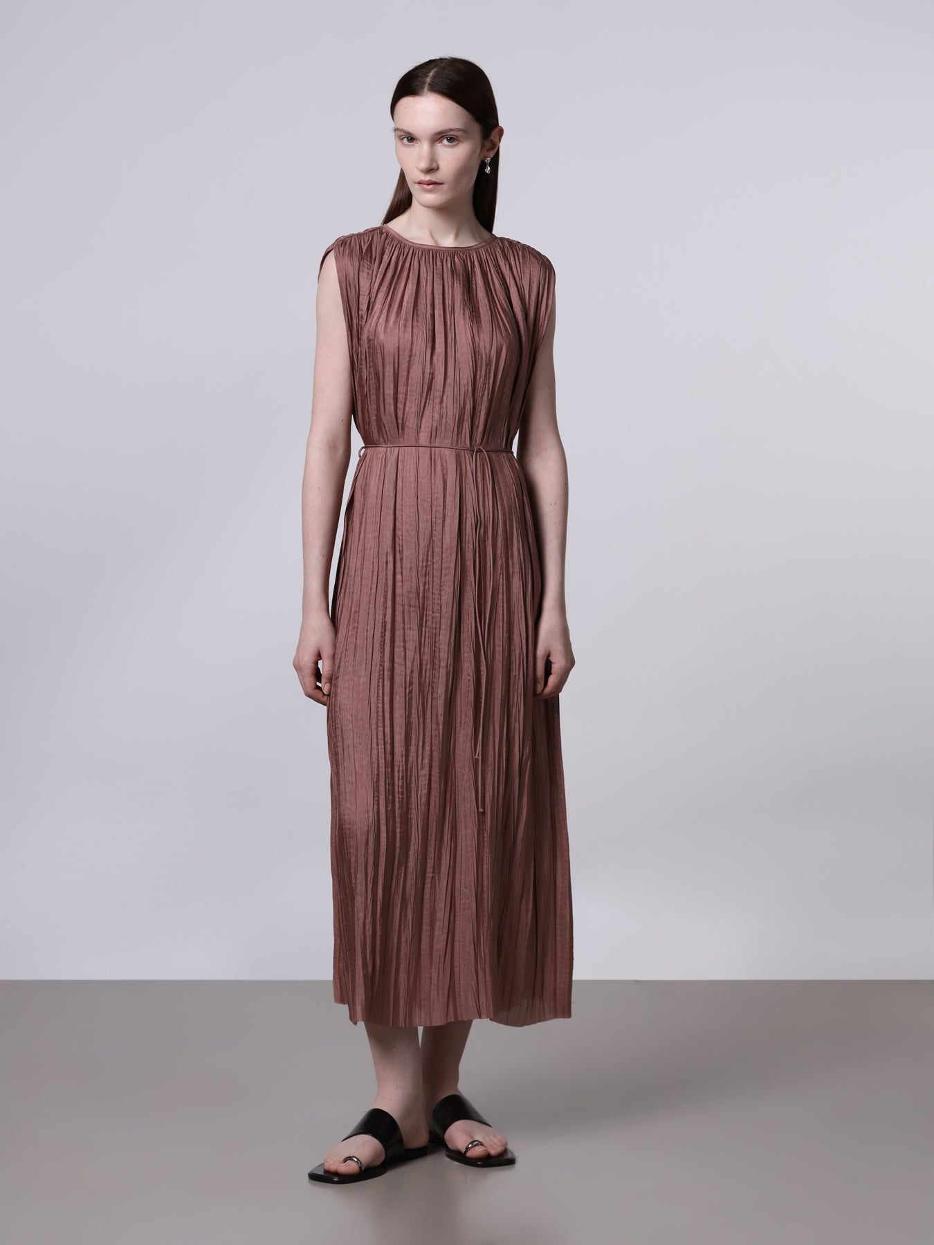 Plissé dress