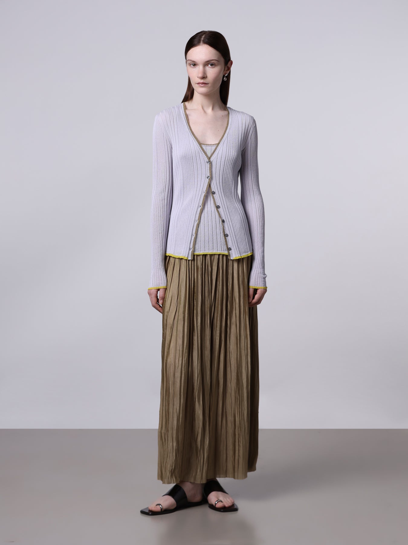 roberto collina ロベルトコリーナ Border Cardigan roberto collina(ロベルト コリーナ)N43020 ボーダーニット