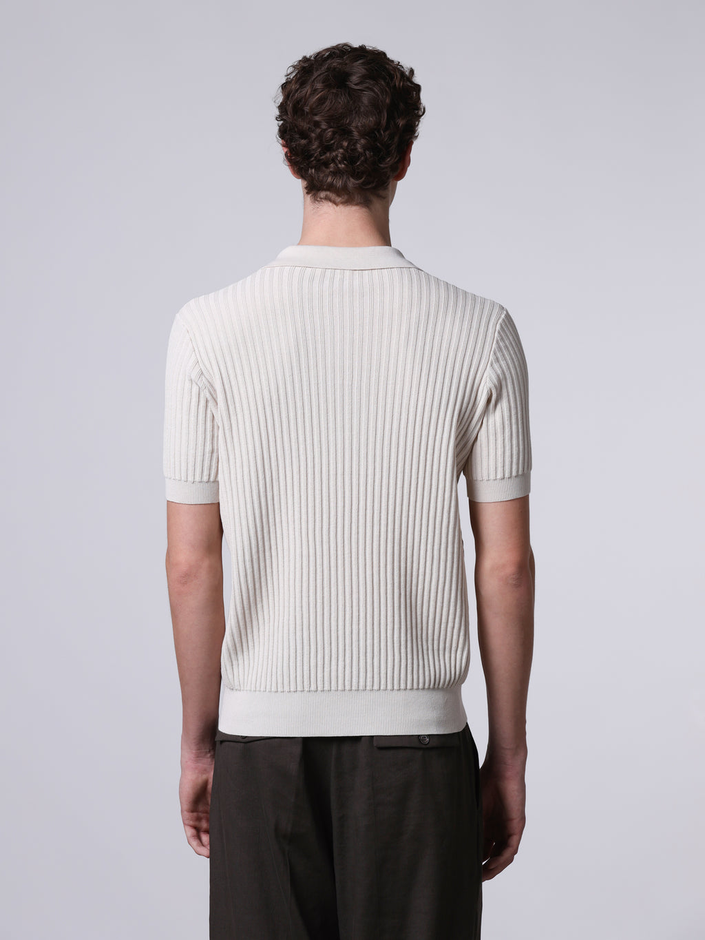 Ribbed polo