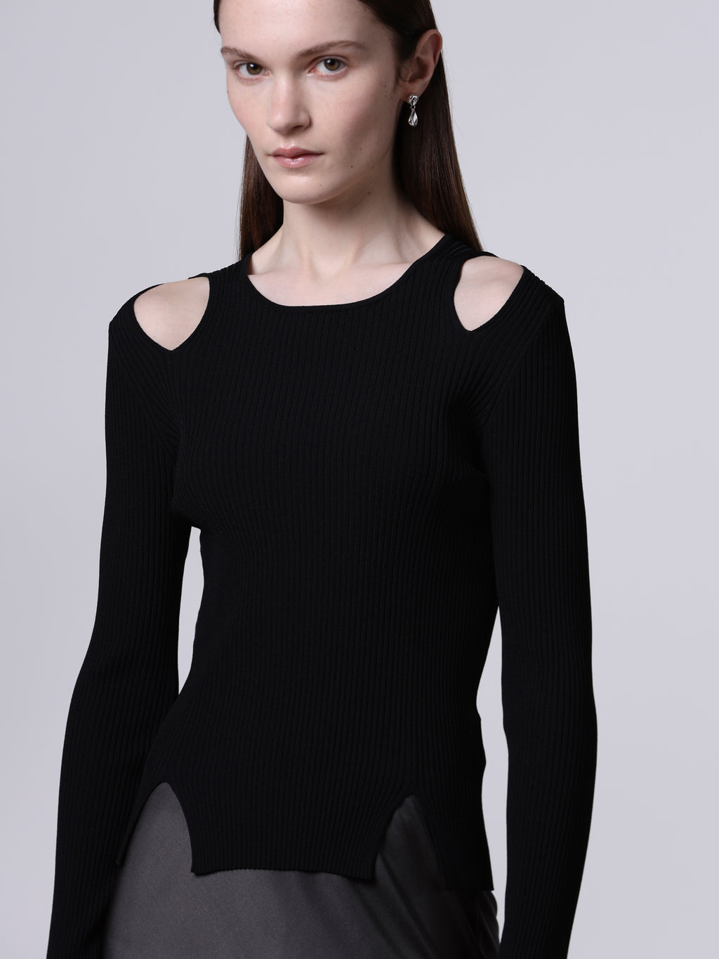 Cut-out sweater