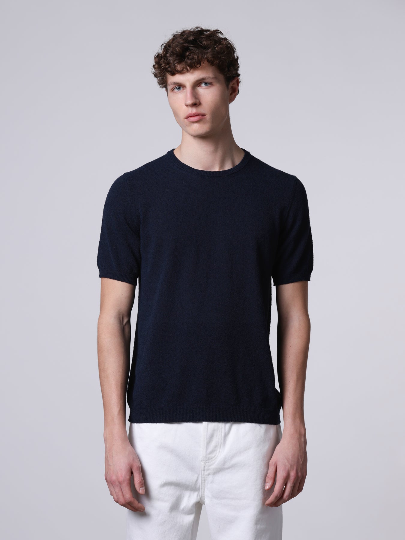 Spongy-texture t-shirt