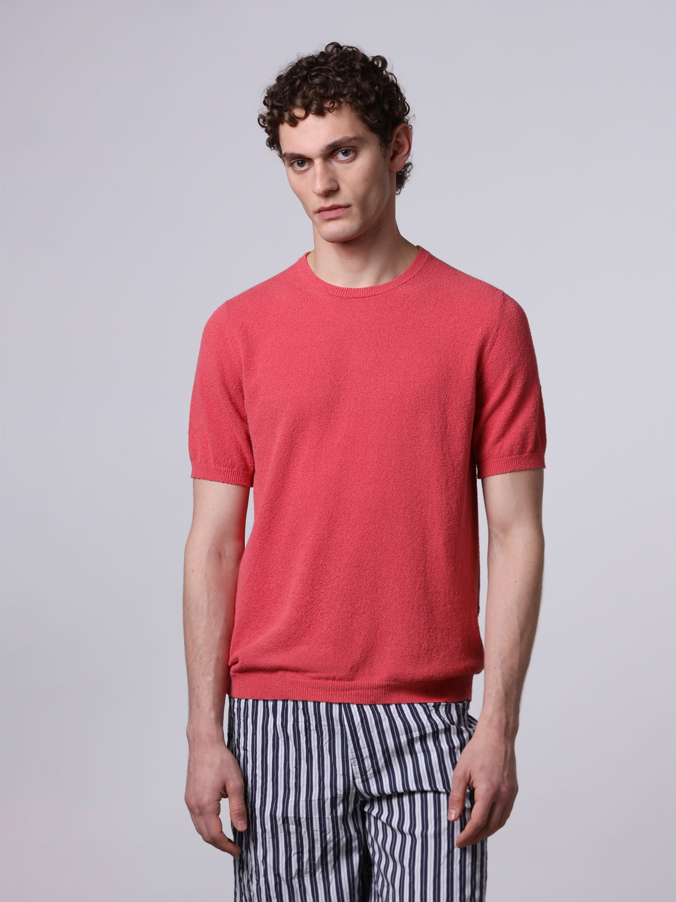 Spongy-texture t-shirt