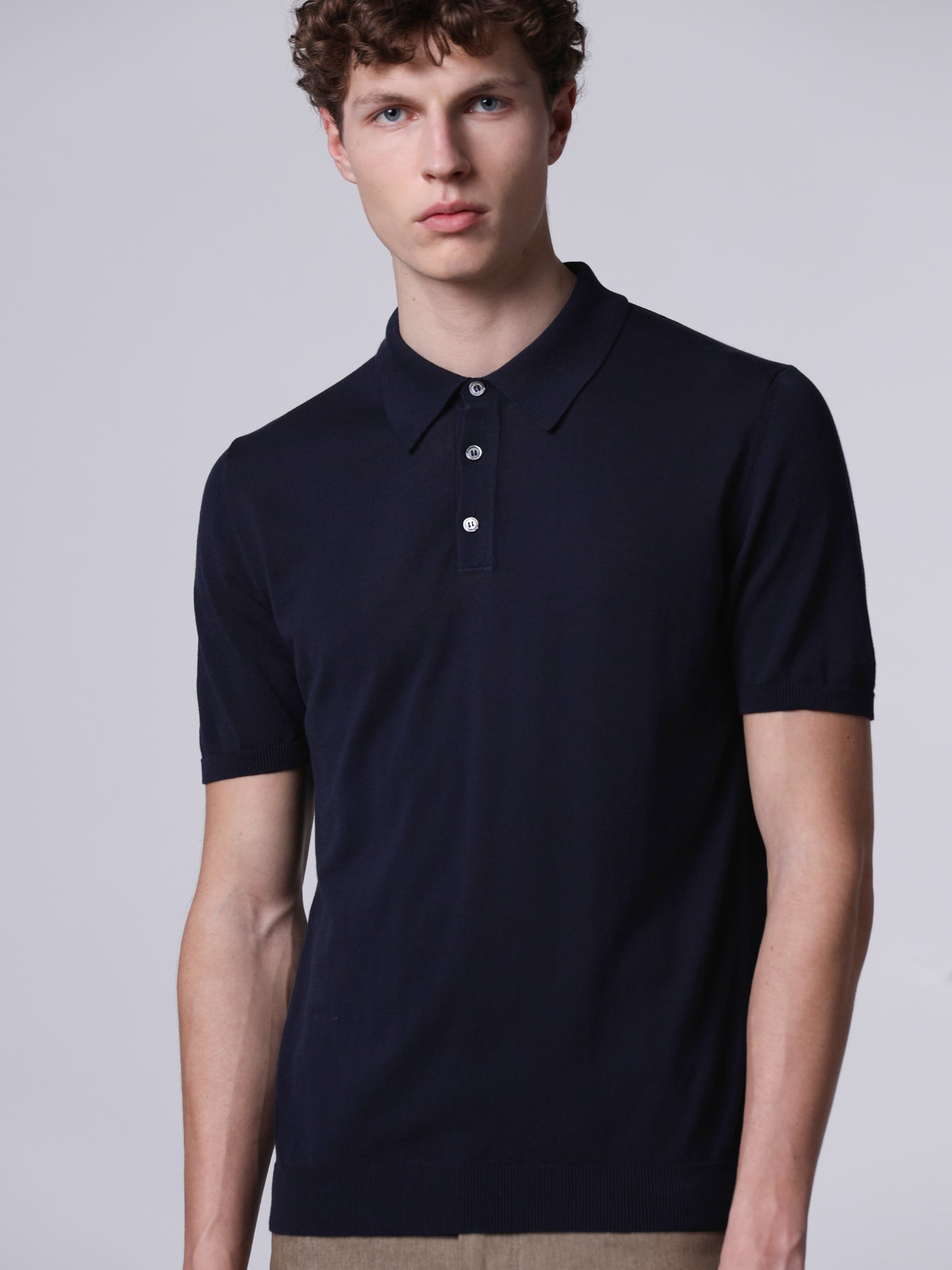 Cotton regular polo