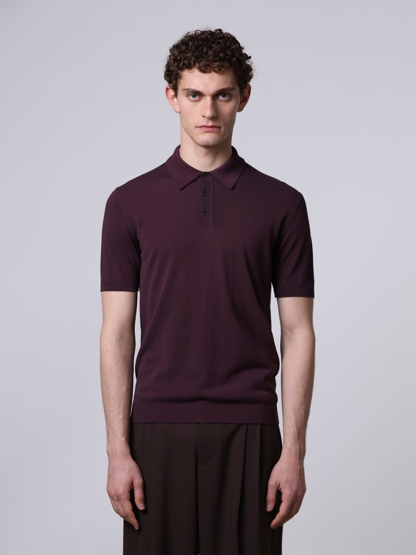 Cotton regular polo